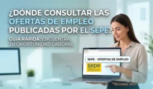 consultar las ofertas de empleo publicadas por el SEPE