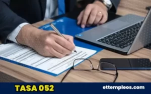 Rellenar formulario Tasa 052